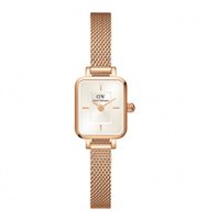 Watch Daniel Wellington Woman QUADRO MINI EVERGOLD BLUSH in Steel DW00100651 - DW00100651